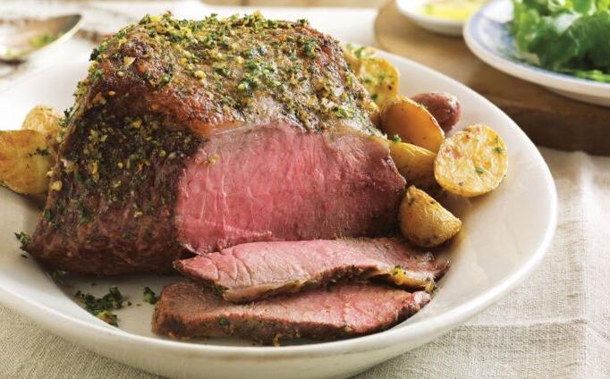 Gremolata-Topped Beef Roast